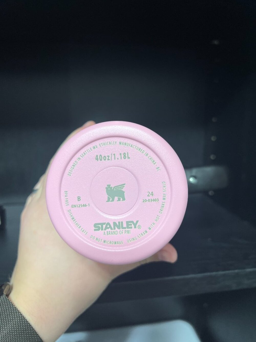 Stanley X Messi Pink Quencher H20 Tumbler w/straw - Picture 3 of 4